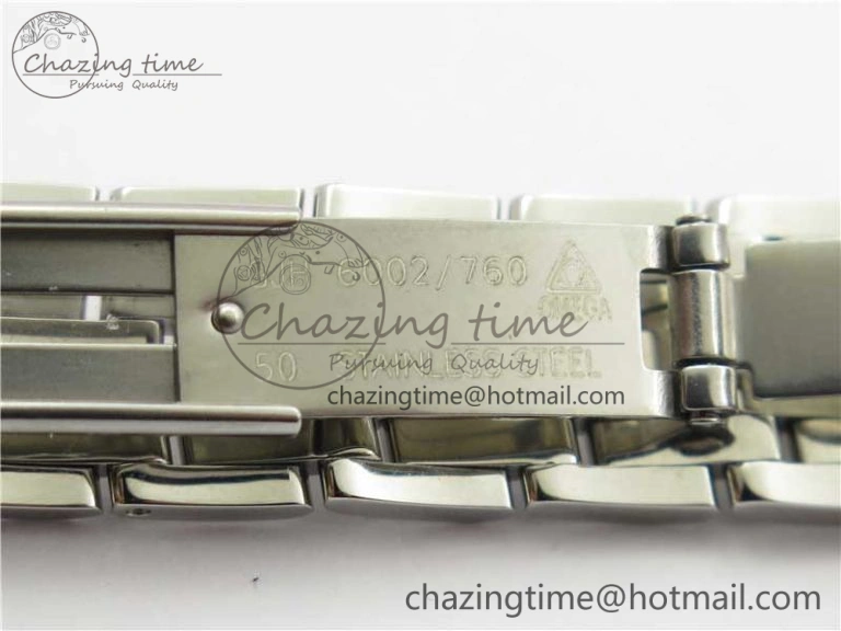De Ville Prestige Quartz 27.4 mm SS ZF 1:1 Best Edition White Dial RG Markers on SS Bracelet Jap Quartz ComfortFit 7908