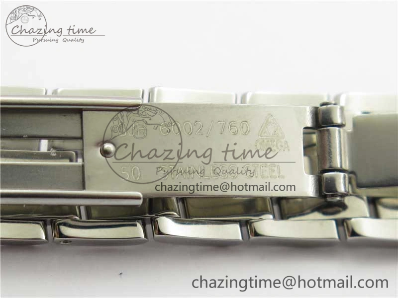 Trendsetting De Ville Prestige Quartz 27.4 mm SS ZF 1:1 Best Edition White Dial on SS Bracelet Jap Quartz 10477