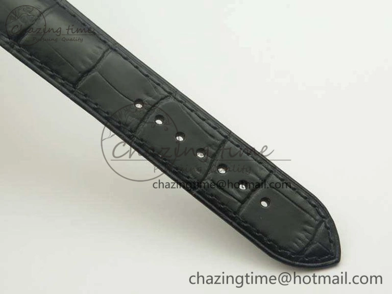 De Ville Prestige Real Power Reserve SS TW 1:1 Best Edition Gray Dial On Leather Strap A SportInspired 8090