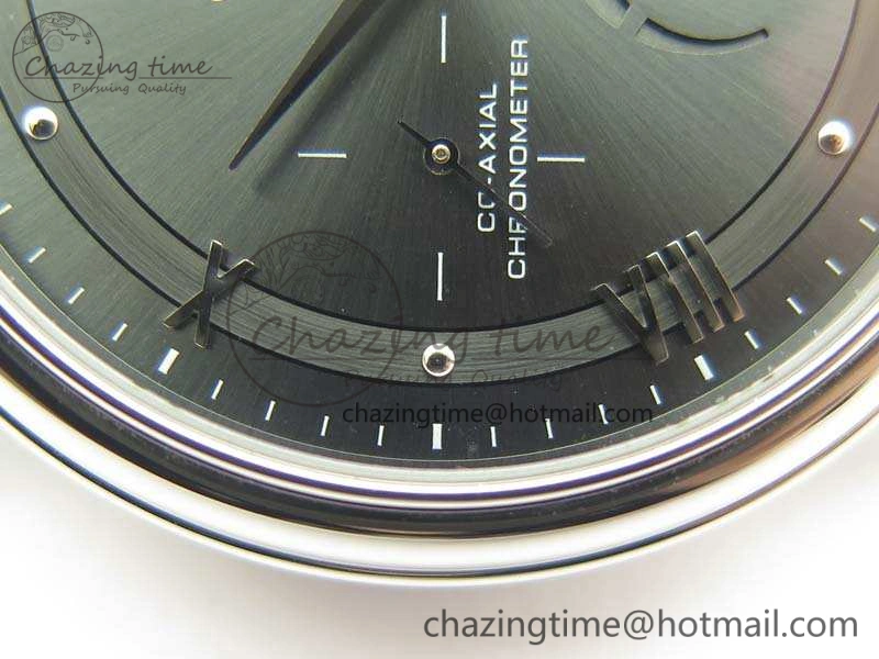 De Ville Prestige Real Power Reserve SS TW 1:1 Best Edition Gray Dial On Leather Strap A SportInspired 8090