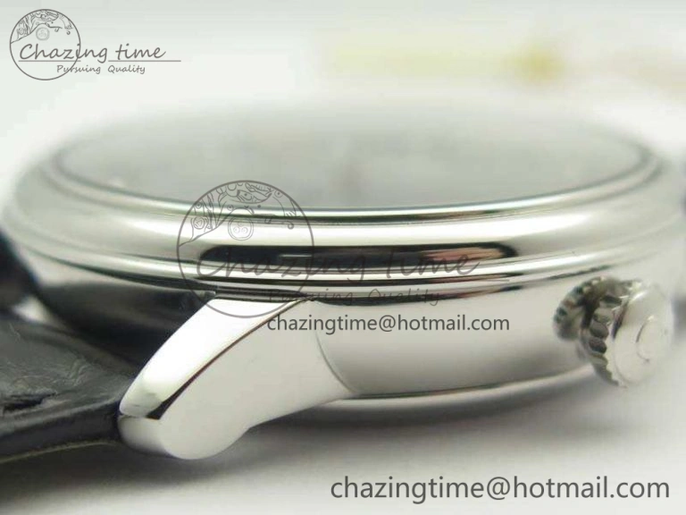 De Ville Prestige Real Power Reserve SS TW 1:1 Best Edition Gray Dial On Leather Strap A SportInspired 8090