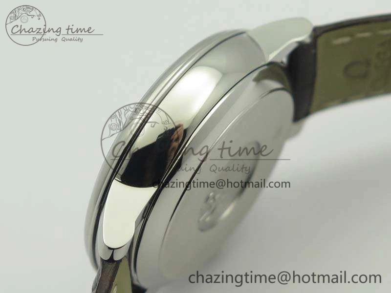 Functional De Ville Prestige Real Power Reserve SS TW 1:1 Best Edition White Dial RG Markers On Leather Strap A 8089