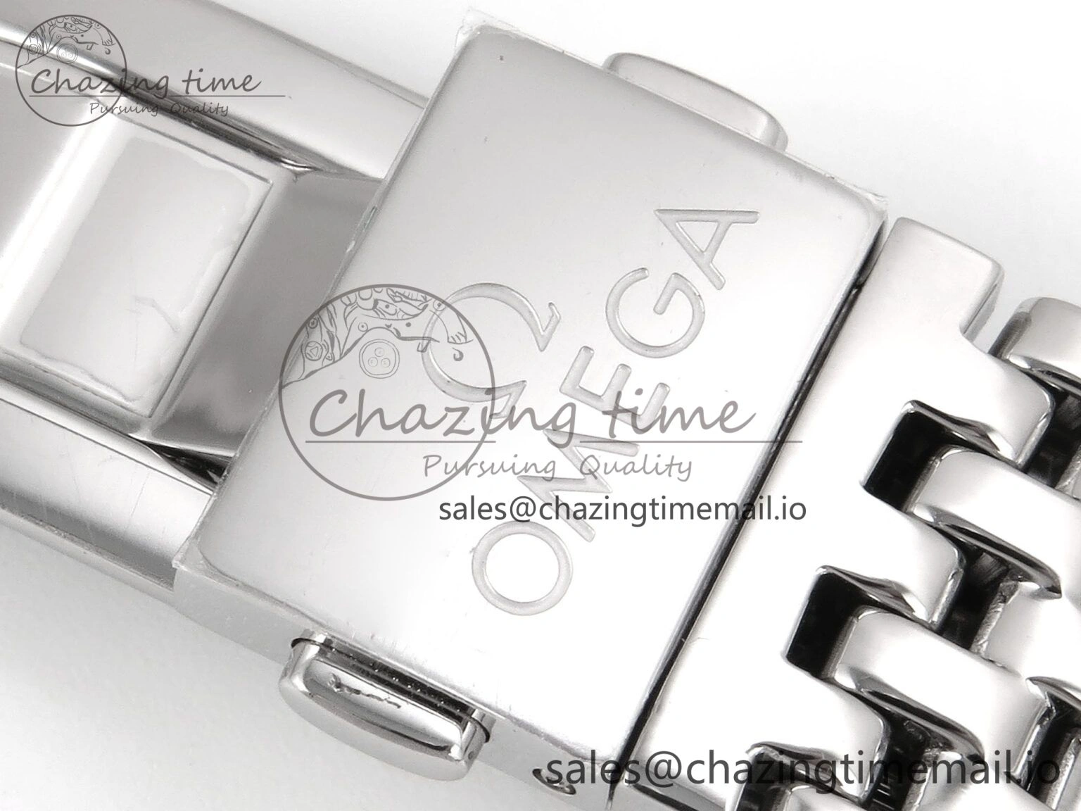 NewStyle De Ville Prestige SS VSF 1:1 Best Edition Gray Dial on SS Bracelet A 7702