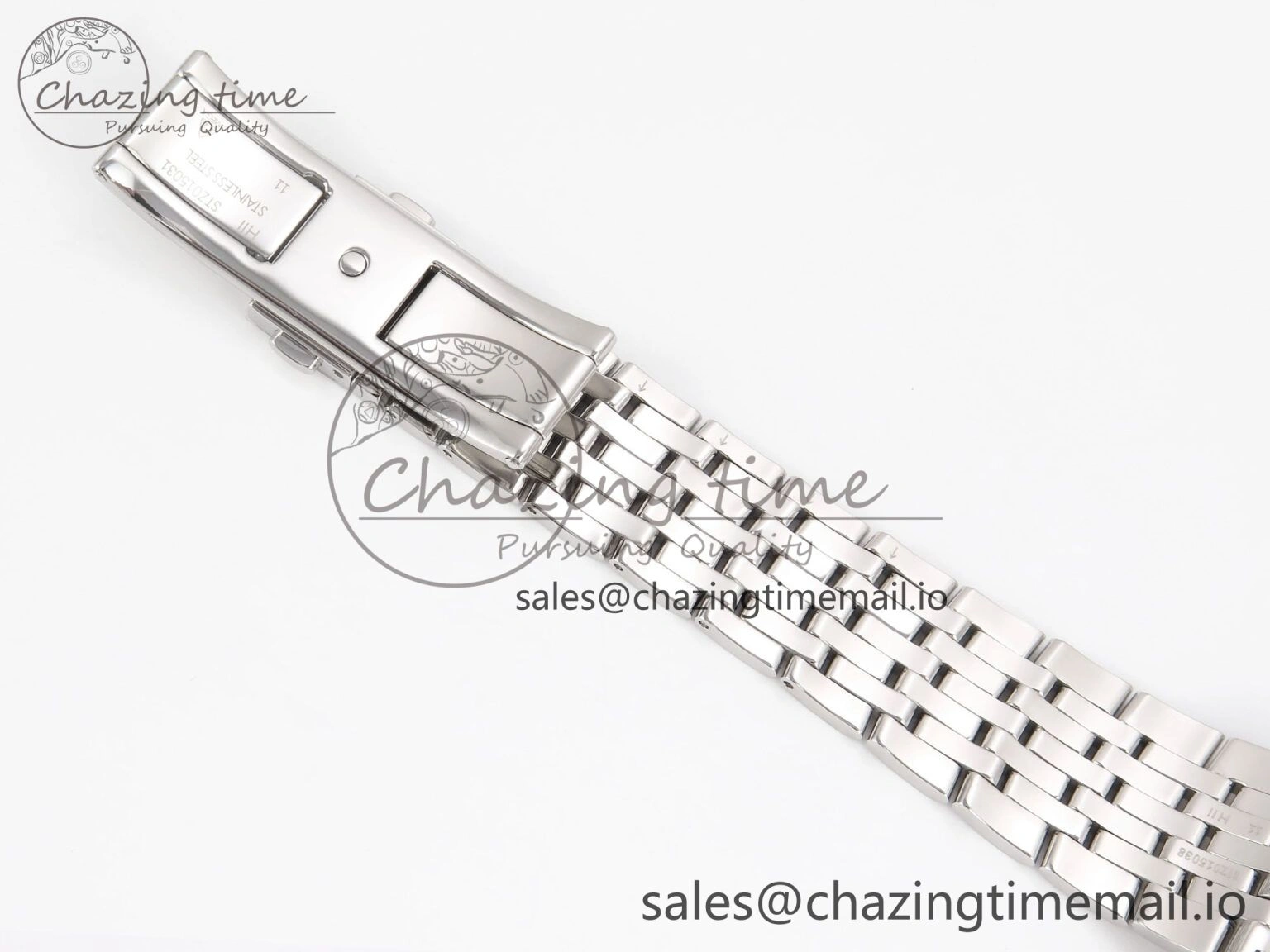 NewStyle De Ville Prestige SS VSF 1:1 Best Edition Gray Dial on SS Bracelet A 7702