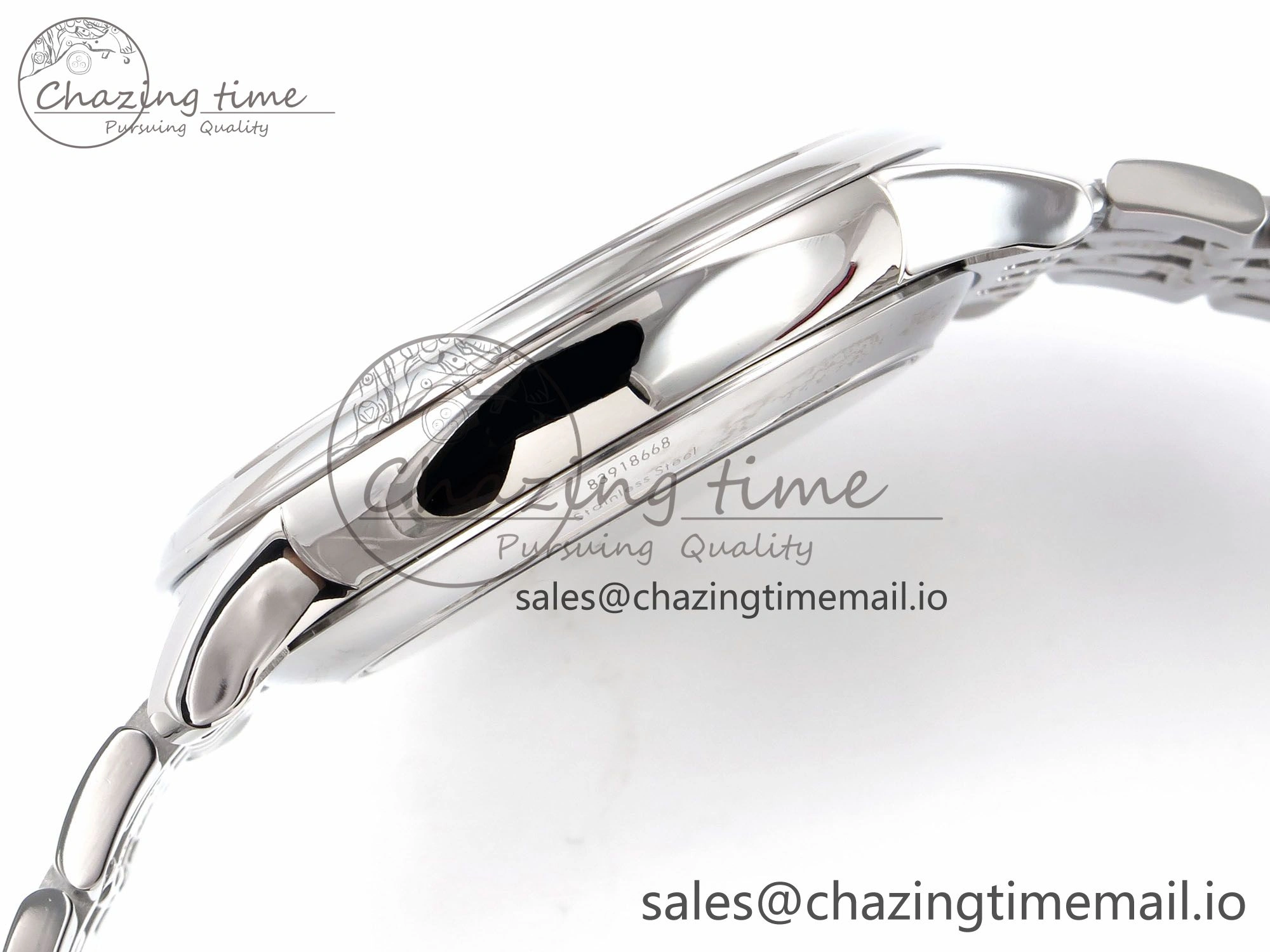 De Ville Prestige SS VSF 1:1 Best Edition White Dial on SS Bracelet A ZeroBulk 7699