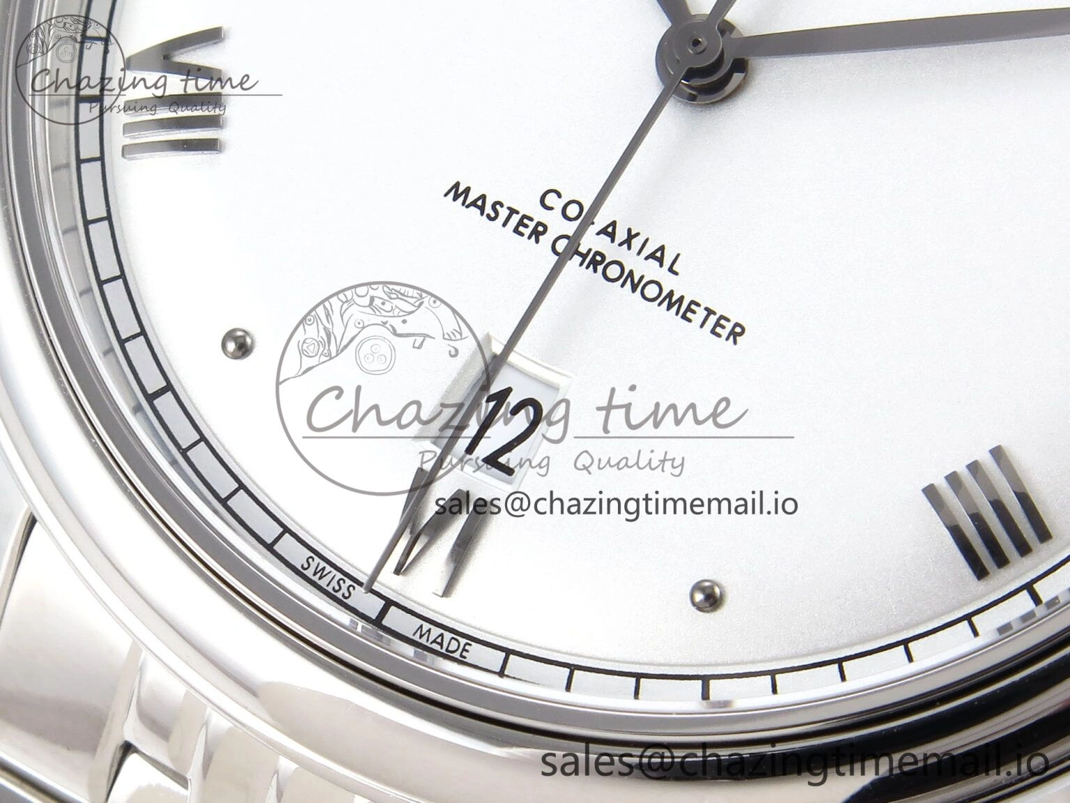 De Ville Prestige SS VSF 1:1 Best Edition White Dial on SS Bracelet A ZeroBulk 7699