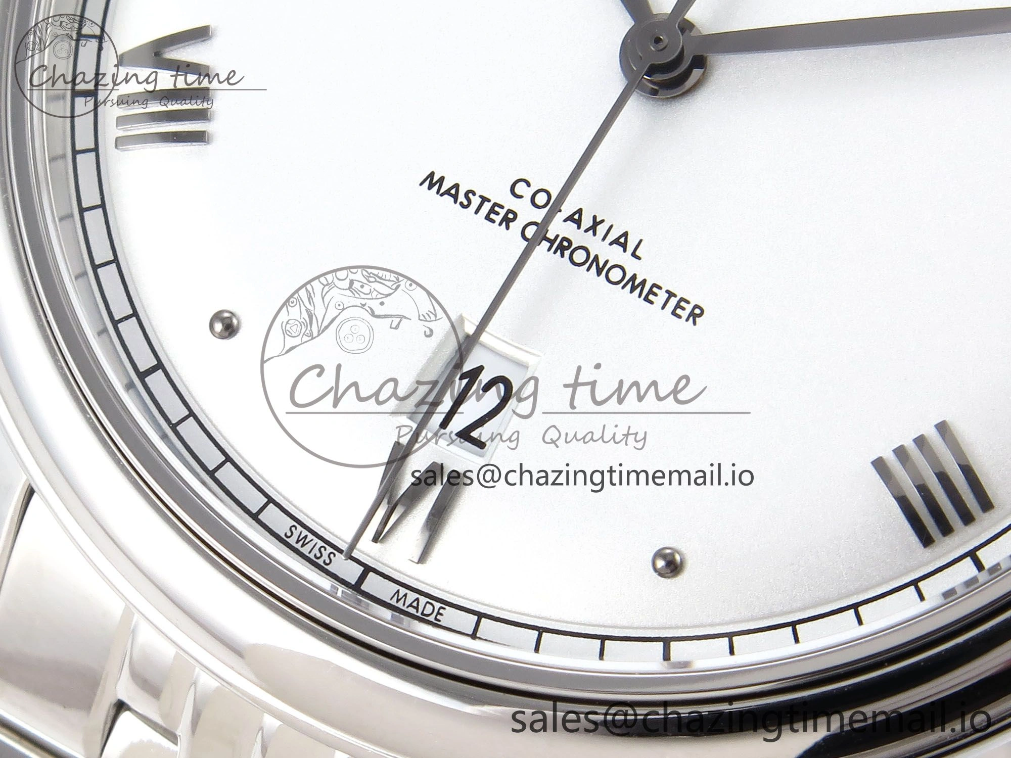 De Ville Prestige SS VSF 1:1 Best Edition White Dial on SS Bracelet A ZeroBulk 7699