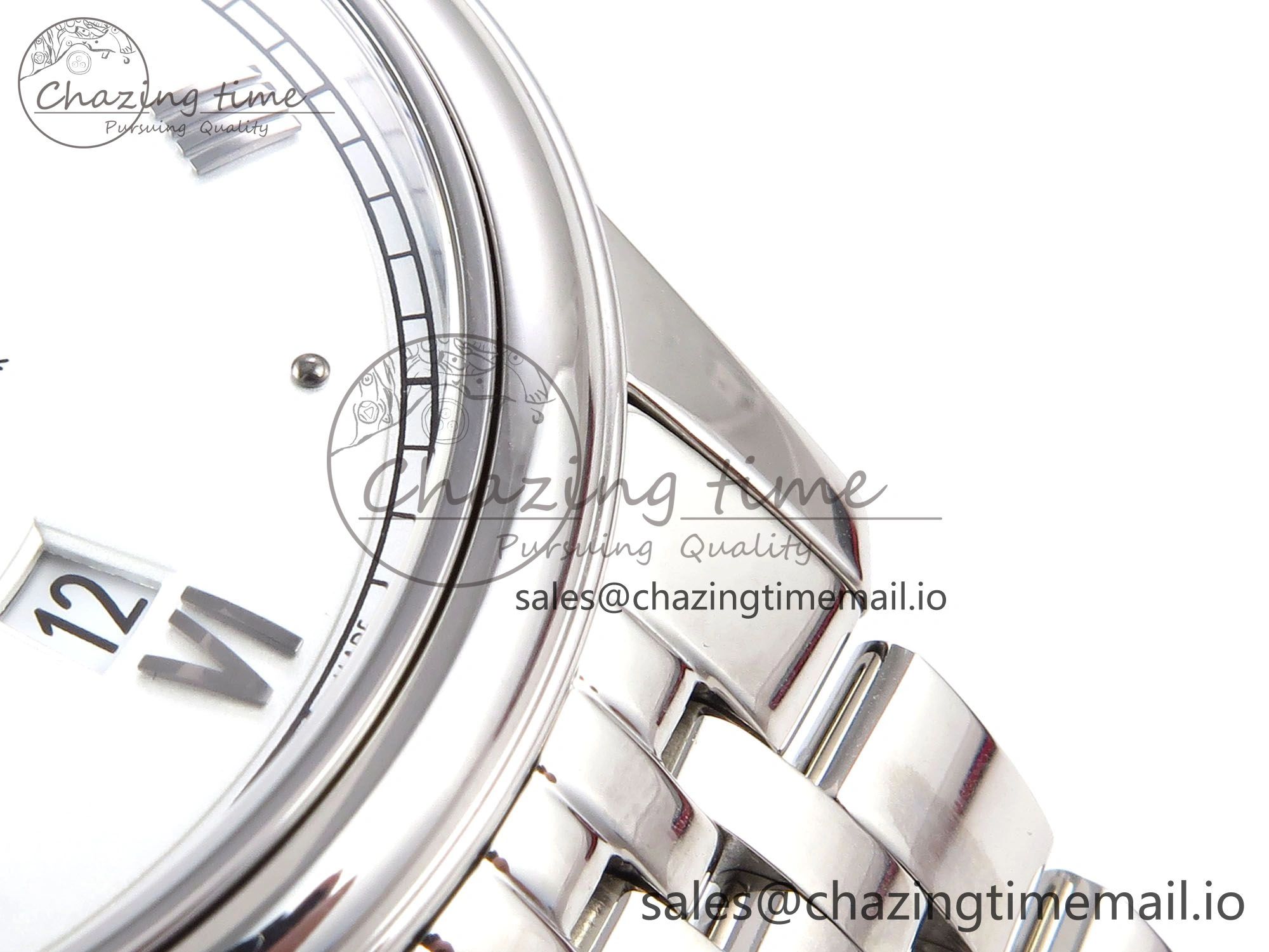 De Ville Prestige SS VSF 1:1 Best Edition White Dial on SS Bracelet A ZeroBulk 7699