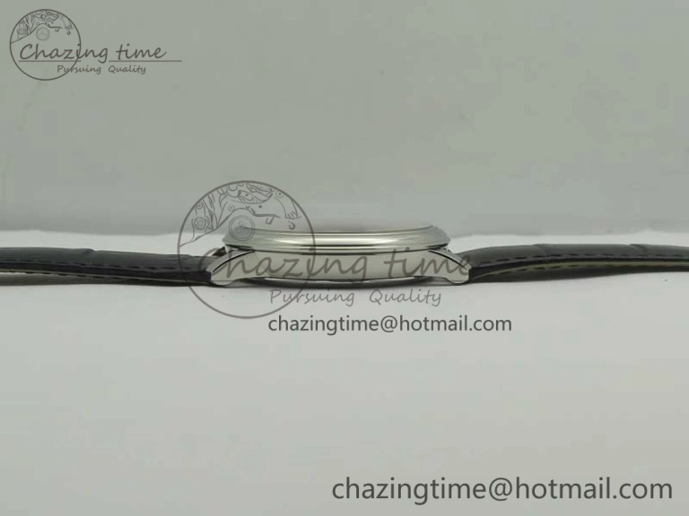 Youthful De Ville Prestige Small Second TWF 1:1 Best Edition Black Dial on Black Leather Strap MIYOTA 8037