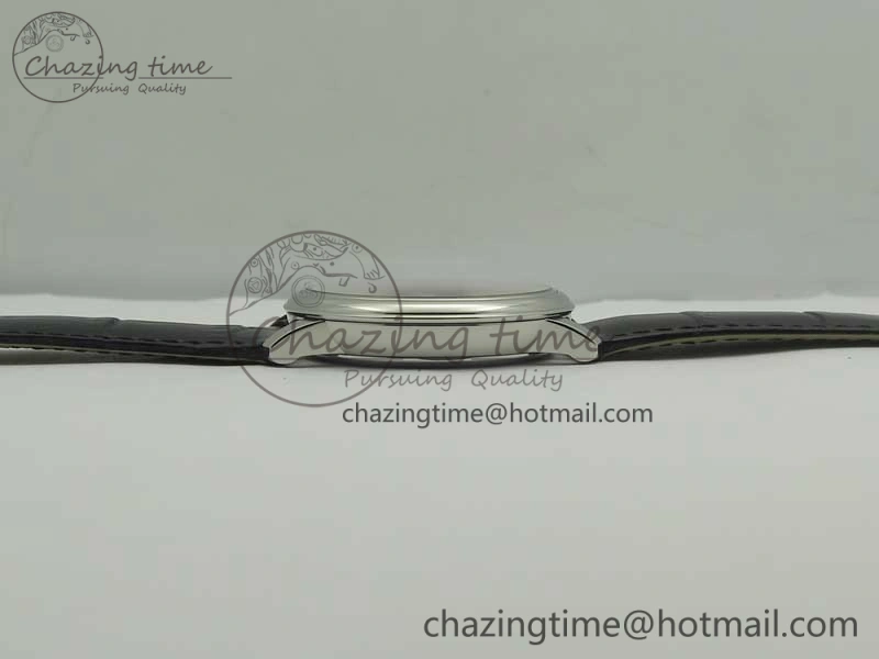 Youthful De Ville Prestige Small Second TWF 1:1 Best Edition Black Dial on Black Leather Strap MIYOTA 8037