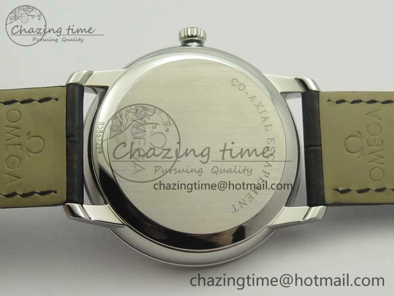 De Ville Prestige Small Second TWF 1:1 Best Edition Blue Dial on Black Leather Strap MIYOTA RelaxedFit 8035