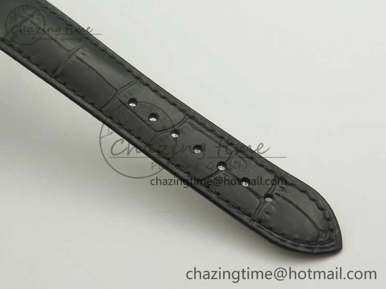 De Ville Prestige Small Second TWF 1:1 Best Edition Blue Dial on Black Leather Strap MIYOTA RelaxedFit 8035