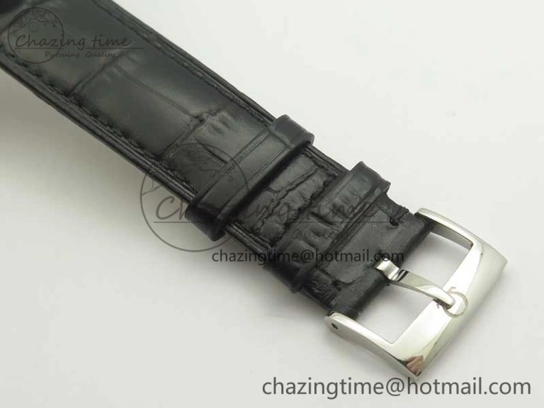 De Ville Prestige Small Second TWF 1:1 Best Edition Blue Dial on Black Leather Strap MIYOTA RelaxedFit 8035