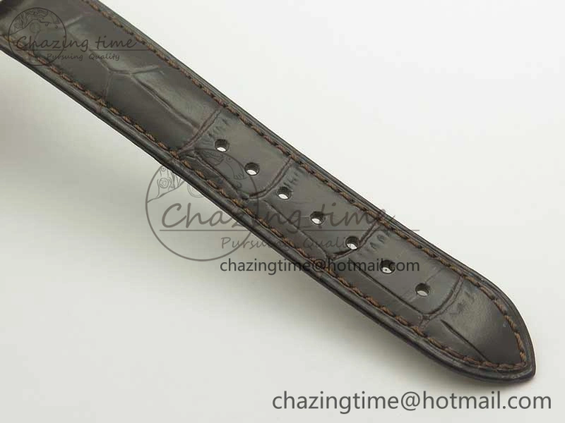 De Ville Prestige Small Second TWF 1:1 Best Edition Gray Dial on Black Leather Strap MIYOTA StreetReady 8036