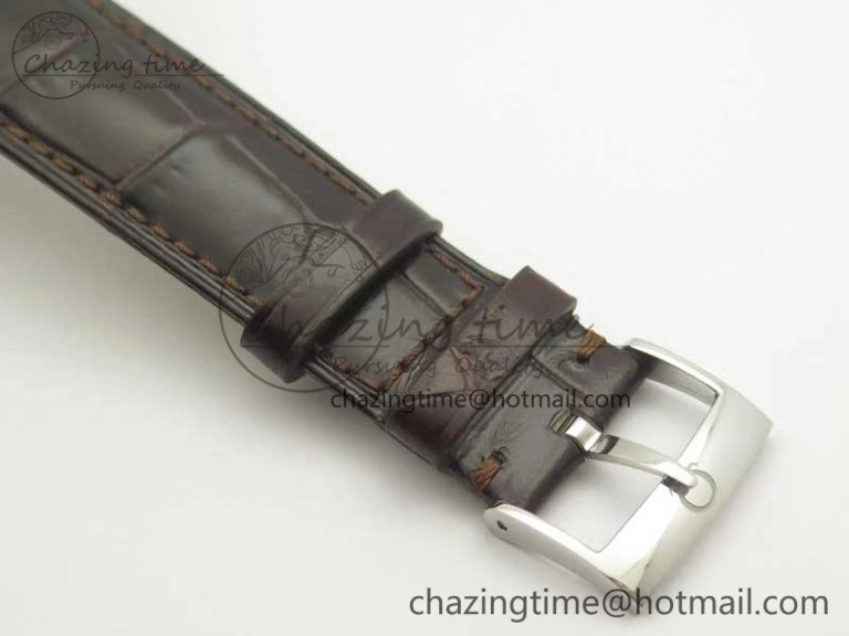 De Ville Prestige Small Second TWF 1:1 Best Edition Gray Dial on Black Leather Strap MIYOTA StreetReady 8036