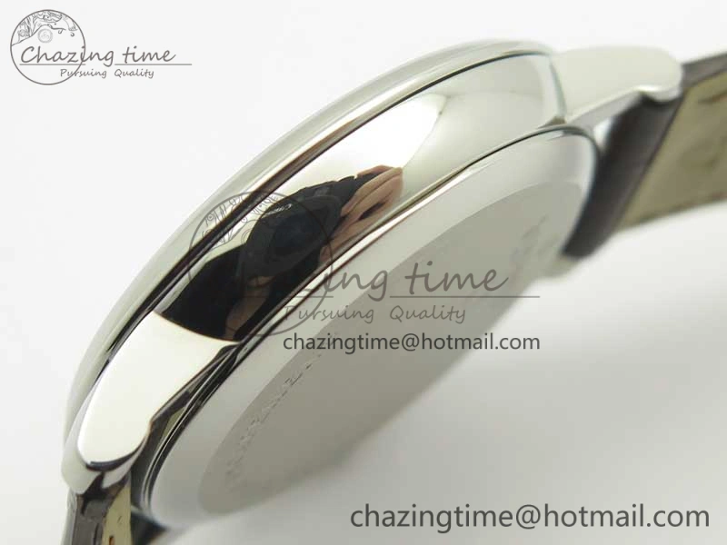 De Ville Prestige Small Second TWF 1:1 Best Edition Gray Dial on Black Leather Strap MIYOTA StreetReady 8036