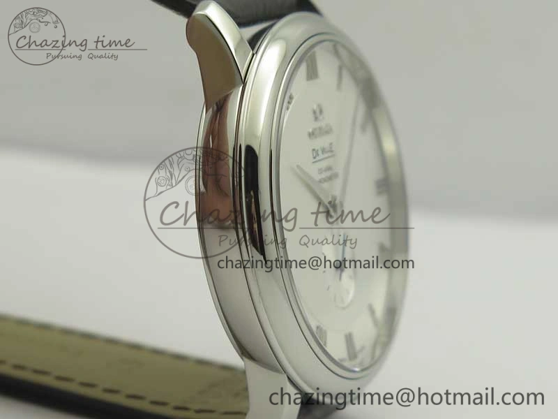 De Ville Prestige Small Second TWF 1:1 Best Edition White Dial on Brown Leather Strap MIYOTA Stylish 8033