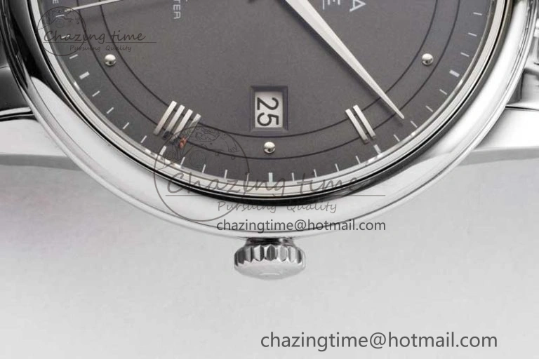 Functional De Ville SS DIWF 1:1 Best Edition Gray Dial SS Markers on SS Bracelet MIYOTA 7851