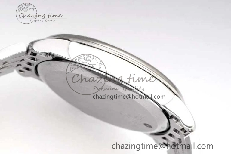 Functional De Ville SS DIWF 1:1 Best Edition Gray Dial SS Markers on SS Bracelet MIYOTA 7851