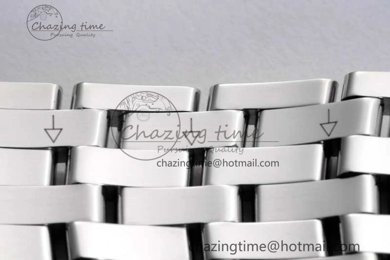 De Ville SS DIWF 1:1 Best Edition Silver Dial SS Markers on SS Bracelet MIYOTA Tailored 7848