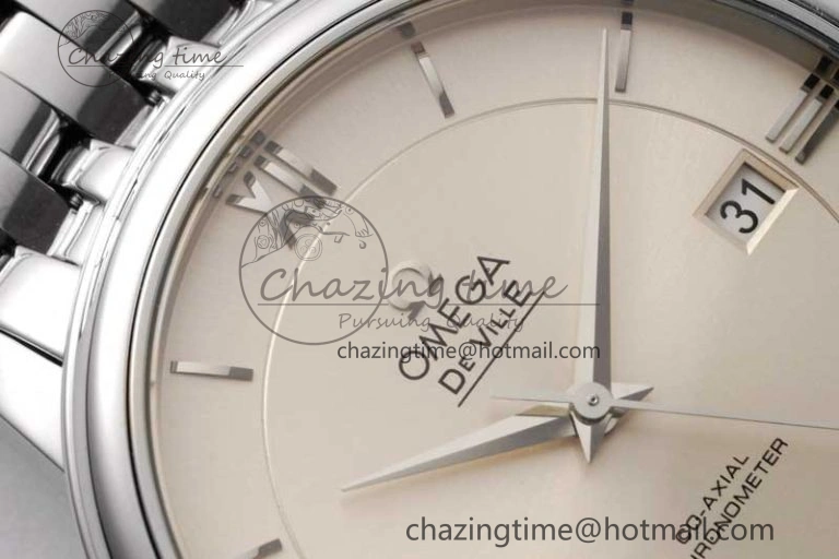 De Ville SS DIWF 1:1 Best Edition Silver Dial SS Markers on SS Bracelet MIYOTA Tailored 7848