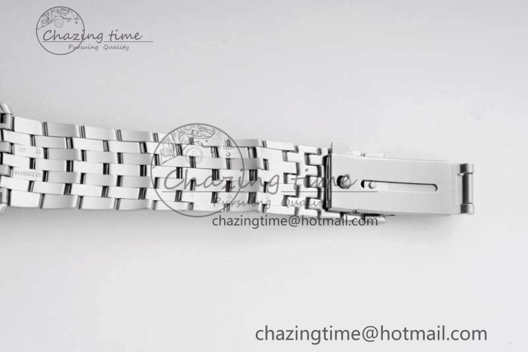 De Ville SS DIWF 1:1 Best Edition Silver Dial SS Markers on SS Bracelet MIYOTA Tailored 7848