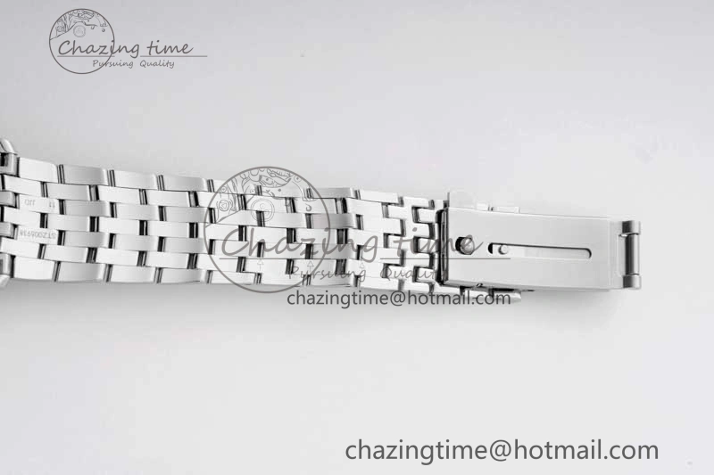 De Ville SS DIWF 1:1 Best Edition Silver Dial SS Markers on SS Bracelet MIYOTA Tailored 7848