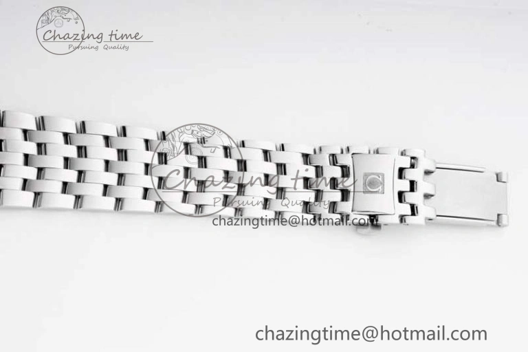 De Ville SS DIWF 1:1 Best Edition Silver Dial SS Markers on SS Bracelet MIYOTA Tailored 7848