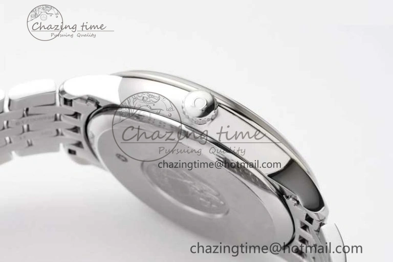 De Ville SS DIWF 1:1 Best Edition White Dial RG Markers on SS Bracelet MIYOTA Tailored 7847