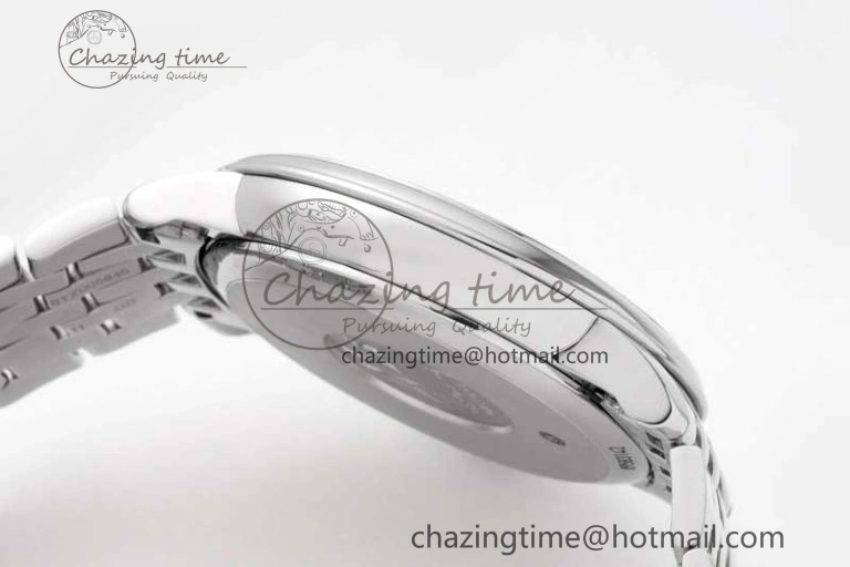 De Ville SS DIWF 1:1 Best Edition White Dial RG Markers on SS Bracelet MIYOTA Tailored 7847
