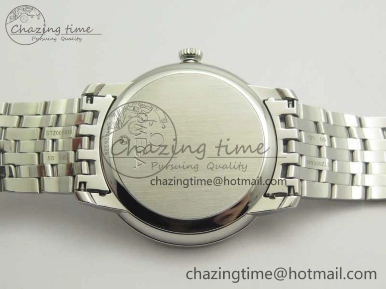 FastDry De Ville SS RXW 1:1 Best Edition Silver Dial on SS Bracelet A 8019