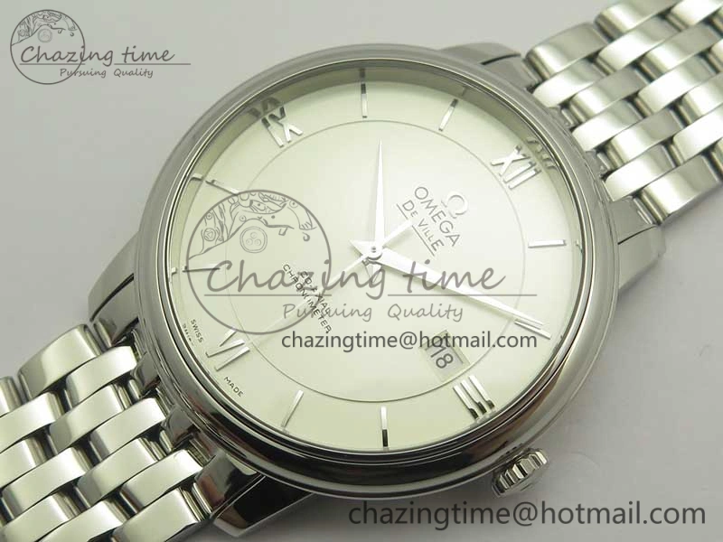 FastDry De Ville SS RXW 1:1 Best Edition Silver Dial on SS Bracelet A 8019
