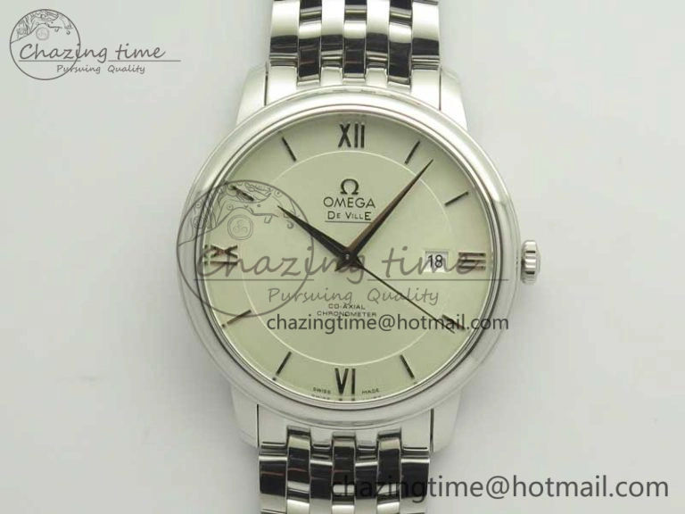 FastDry De Ville SS RXW 1:1 Best Edition Silver Dial on SS Bracelet A 8019