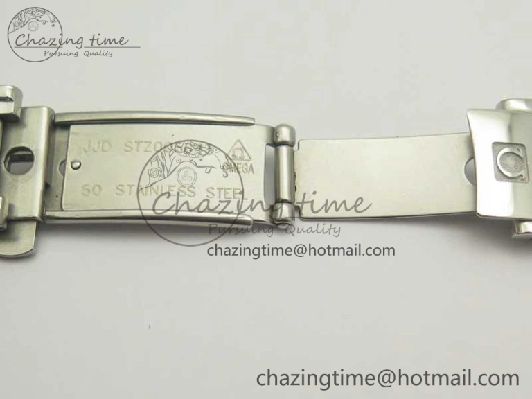 OnTrend De Ville SS RXW 1:1 Best Edition White Dial Blue Markers on SS Bracelet A2892 (Free Leather Strap) 8020
