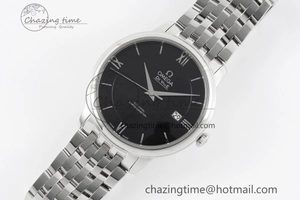 DailyWear De Ville SS TWF 1:1 Best Edition Black Dial on SS Bracelet MIYOTA 7835