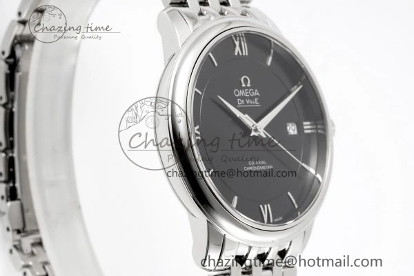 DailyWear De Ville SS TWF 1:1 Best Edition Black Dial on SS Bracelet MIYOTA 7835