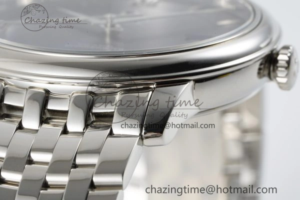 De Ville SS TWF 1:1 Best Edition Deep Blue Dial on SS Bracelet MIYOTA Popular 7838
