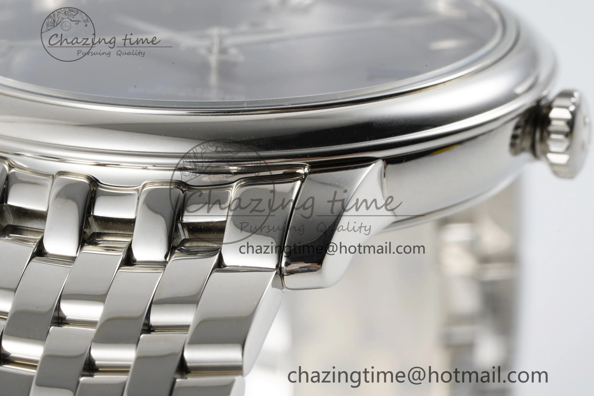 De Ville SS TWF 1:1 Best Edition Deep Blue Dial on SS Bracelet MIYOTA Popular 7838