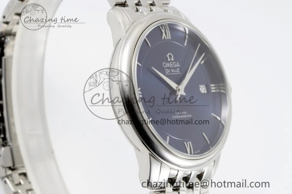 De Ville SS TWF 1:1 Best Edition Deep Blue Dial on SS Bracelet MIYOTA Popular 7838