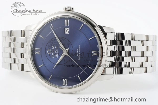 De Ville SS TWF 1:1 Best Edition Deep Blue Dial on SS Bracelet MIYOTA Popular 7838