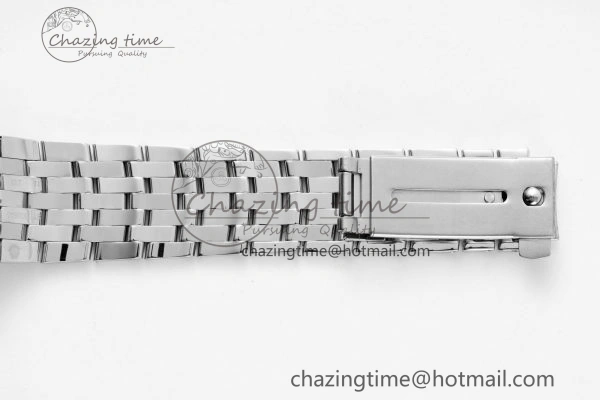 De Ville SS TWF 1:1 Best Edition Gray Dial Blue Markers on SS Bracelet MIYOTA SoftTouch 7843