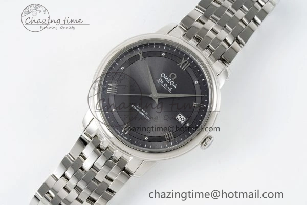 Sophisticated De Ville SS TWF 1:1 Best Edition Gray Dial on SS Bracelet MIYOTA 7840