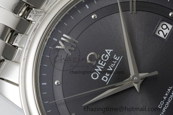 Sophisticated De Ville SS TWF 1:1 Best Edition Gray Dial on SS Bracelet MIYOTA 7840