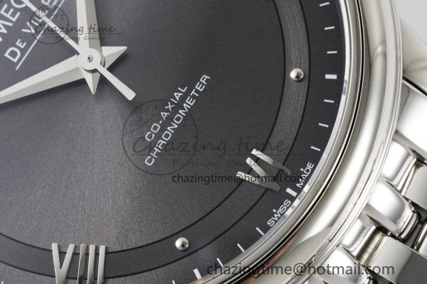 Sophisticated De Ville SS TWF 1:1 Best Edition Gray Dial on SS Bracelet MIYOTA 7840