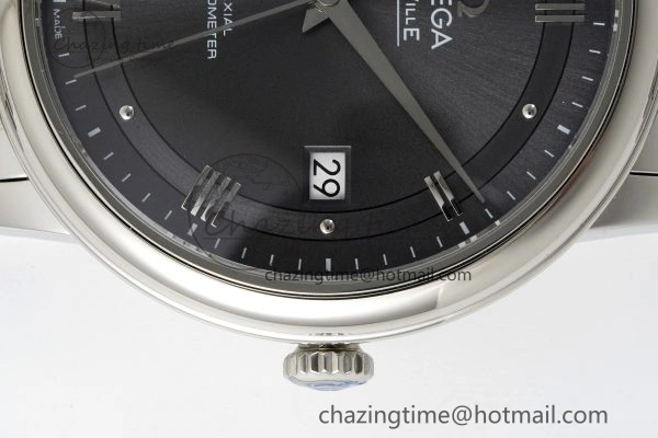 Sophisticated De Ville SS TWF 1:1 Best Edition Gray Dial on SS Bracelet MIYOTA 7840