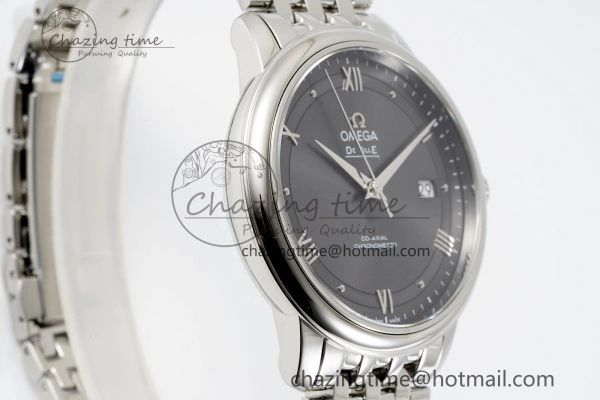 Sophisticated De Ville SS TWF 1:1 Best Edition Gray Dial on SS Bracelet MIYOTA 7840