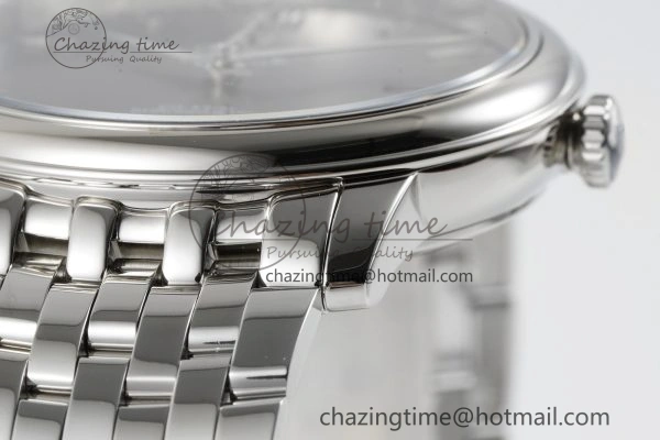 Sophisticated De Ville SS TWF 1:1 Best Edition Gray Dial on SS Bracelet MIYOTA 7840