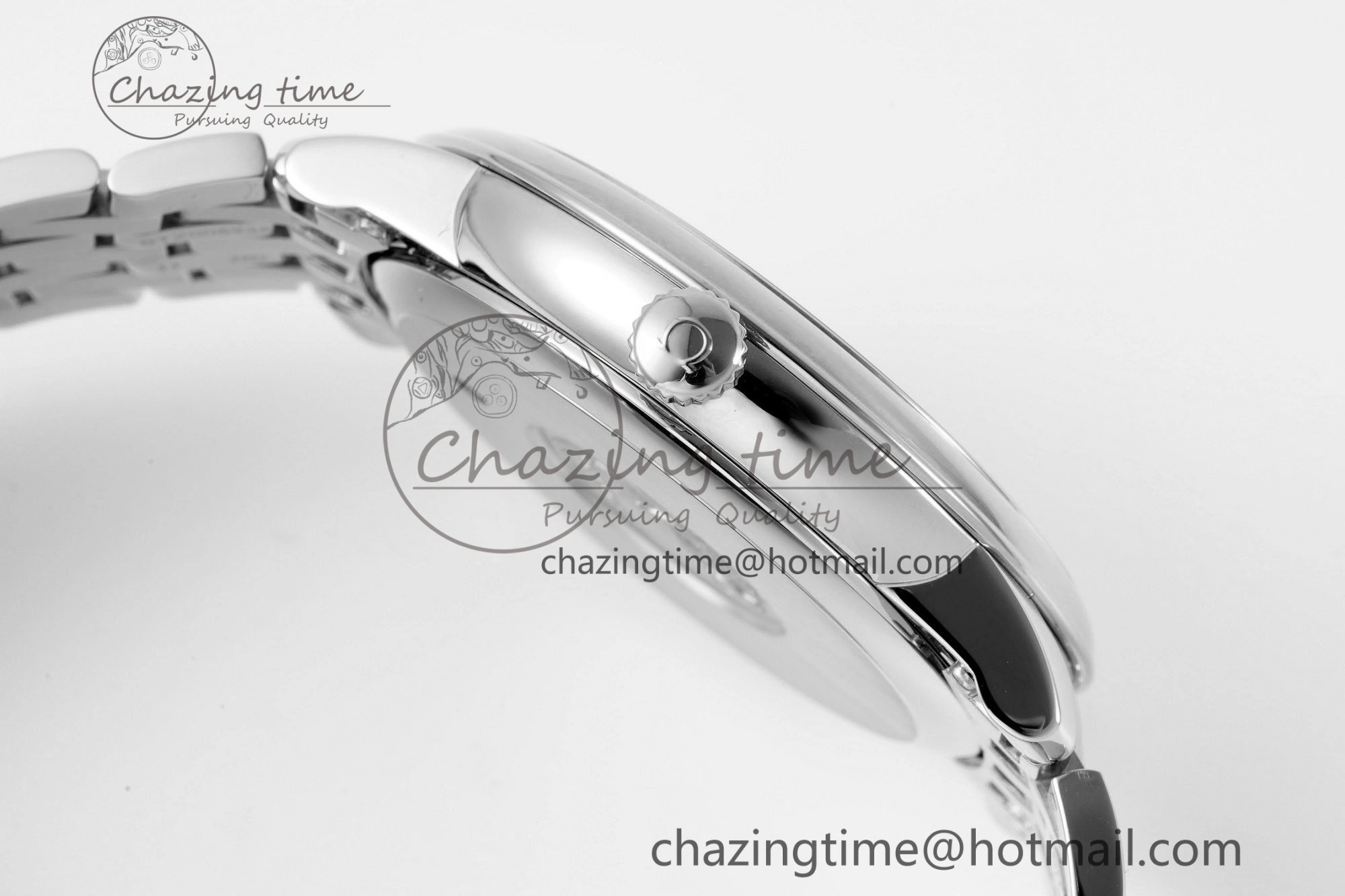 Sophisticated De Ville SS TWF 1:1 Best Edition Gray Dial on SS Bracelet MIYOTA 7840