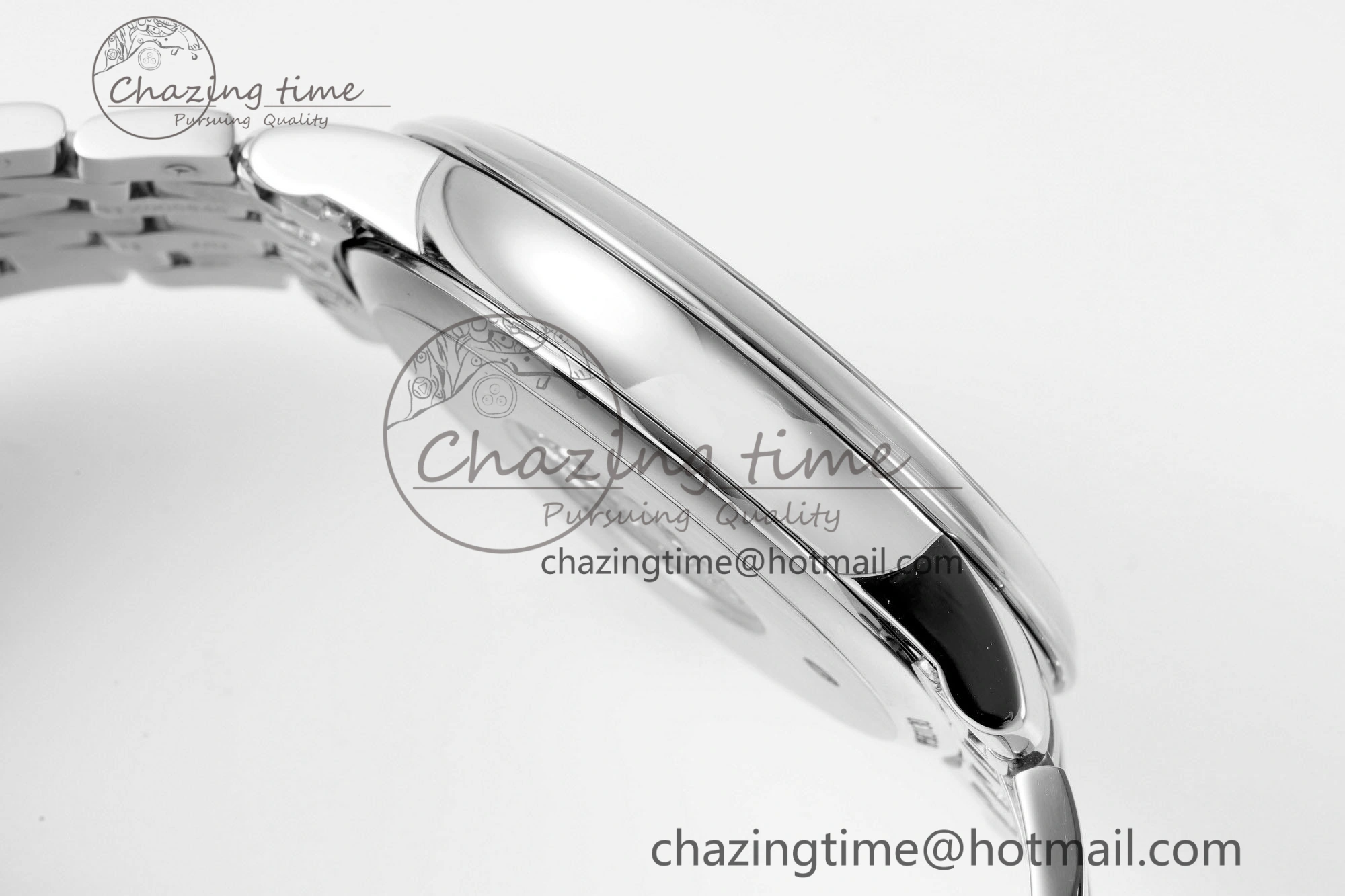 Sophisticated De Ville SS TWF 1:1 Best Edition Gray Dial on SS Bracelet MIYOTA 7840