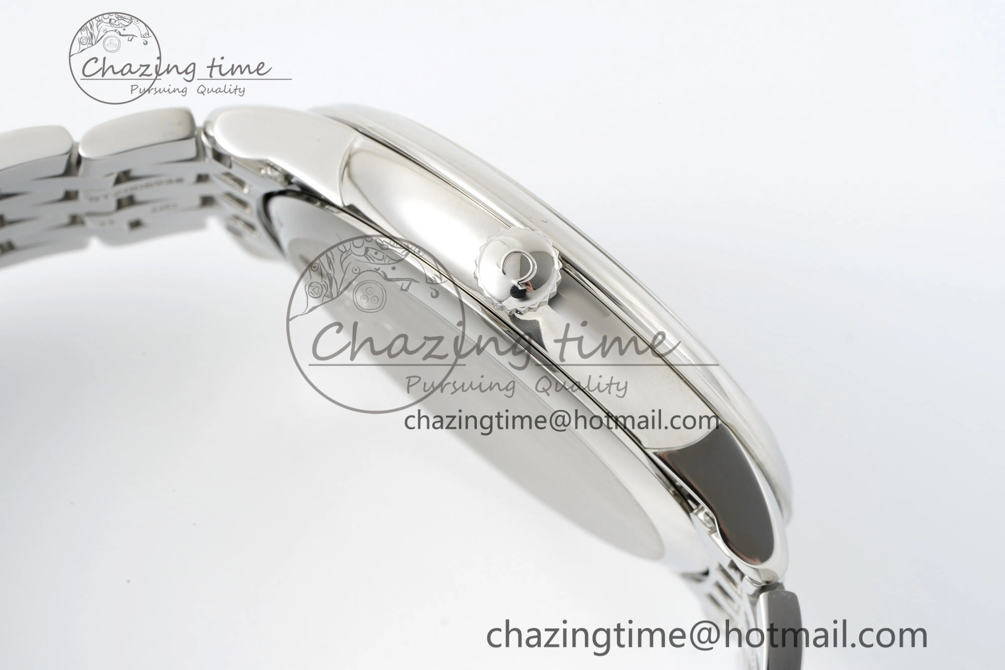 SoftTouch De Ville SS TWF 1:1 Best Edition Silver Dial on SS Bracelet MIYOTA 7836